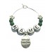 Personalised Name Special Teacher Glass Charm